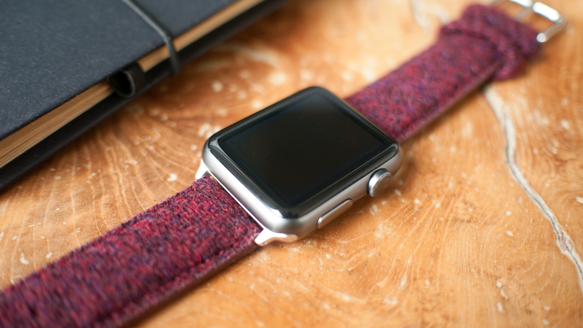 vario harris tweed watch strap