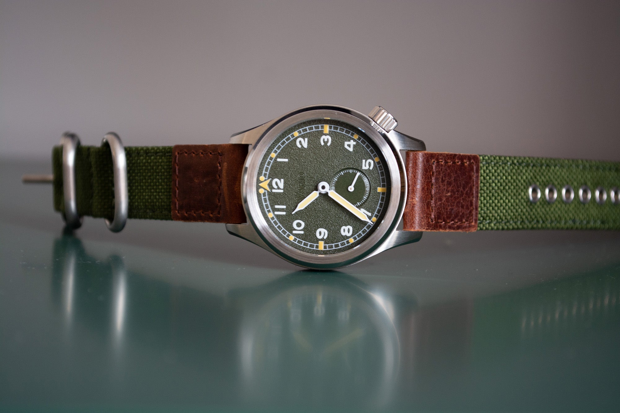 vario D-12 Dirty Dozen ww2 military field watch