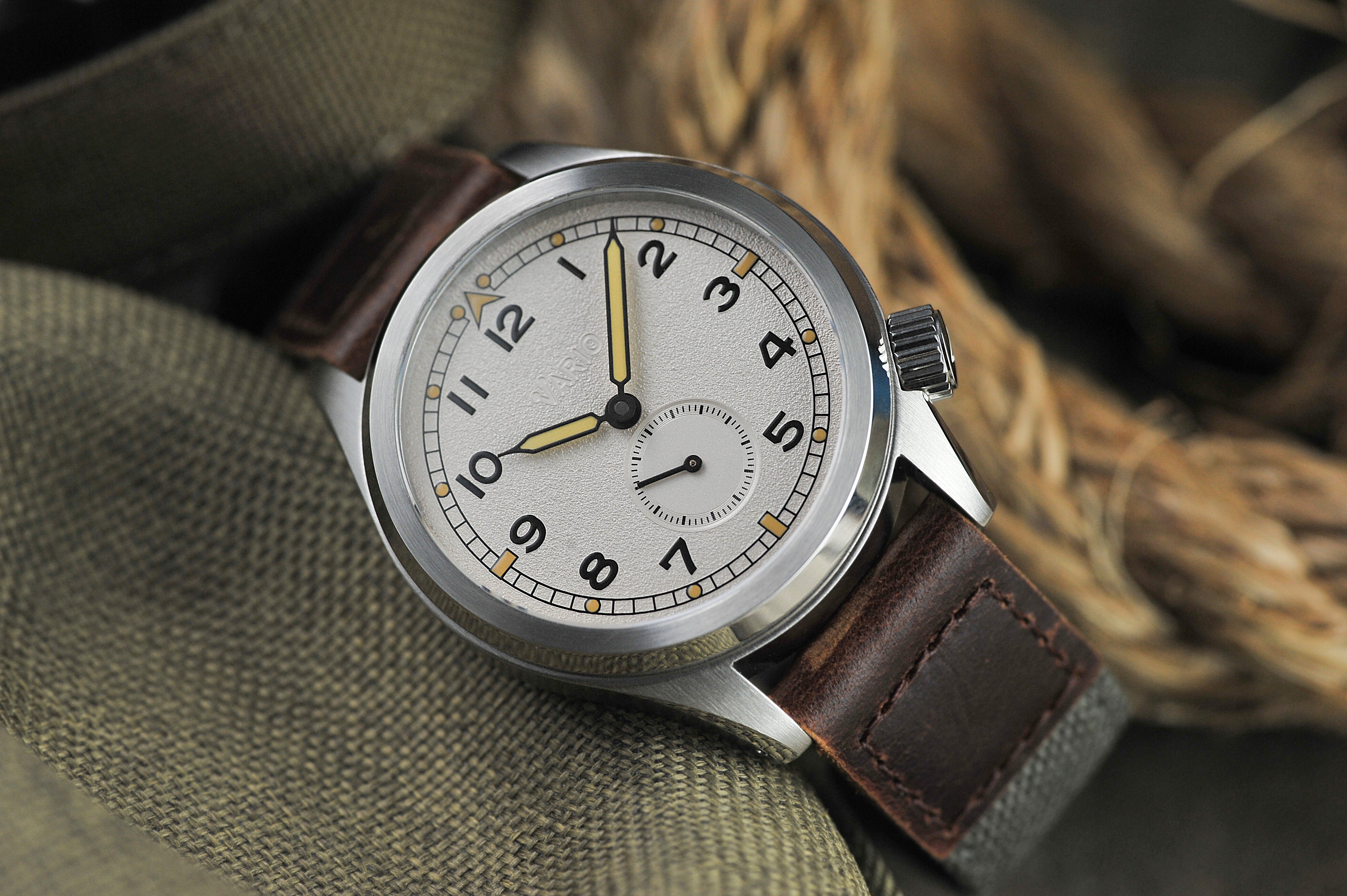 vario dirty dozen d-12 ww2 field watch