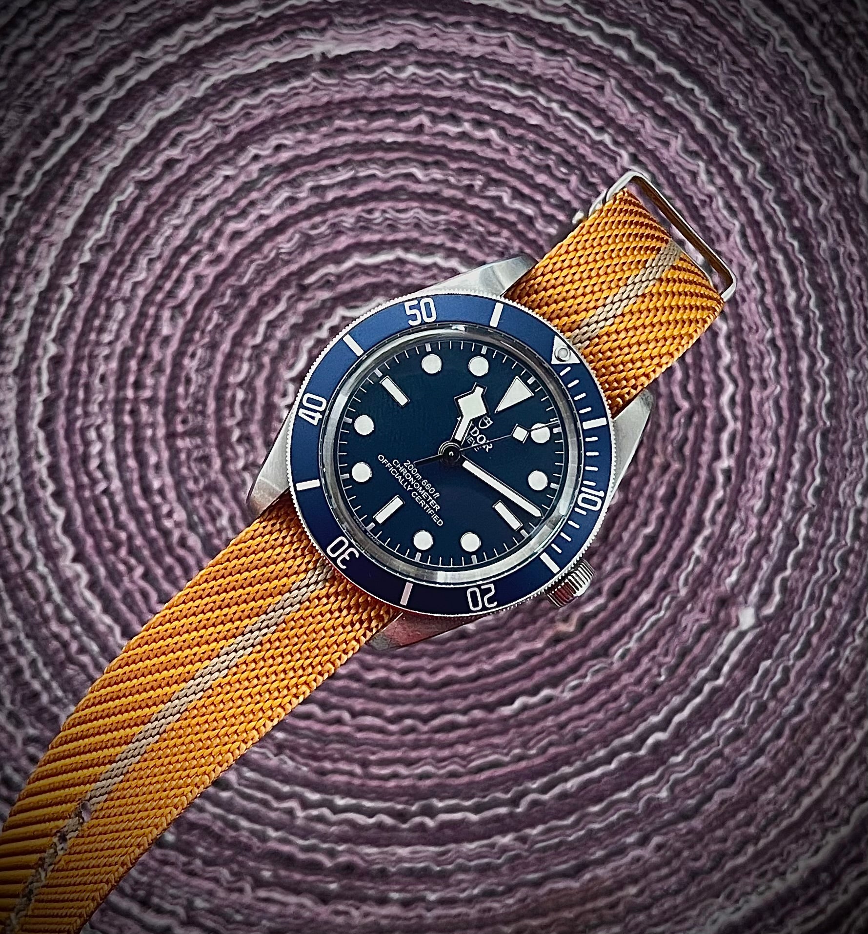 tudor bb58 on vario twill nato