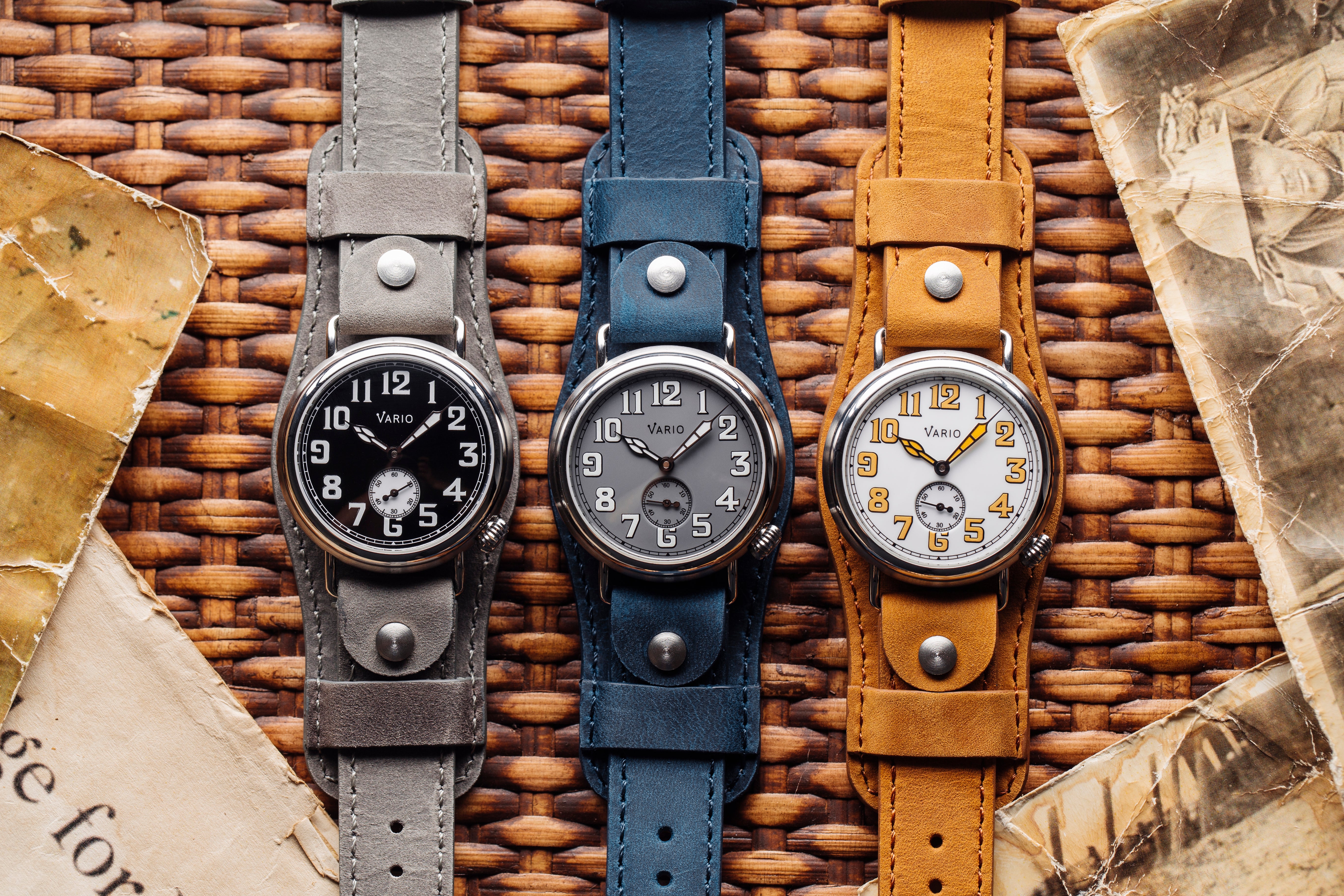 vario 1918 trench watches