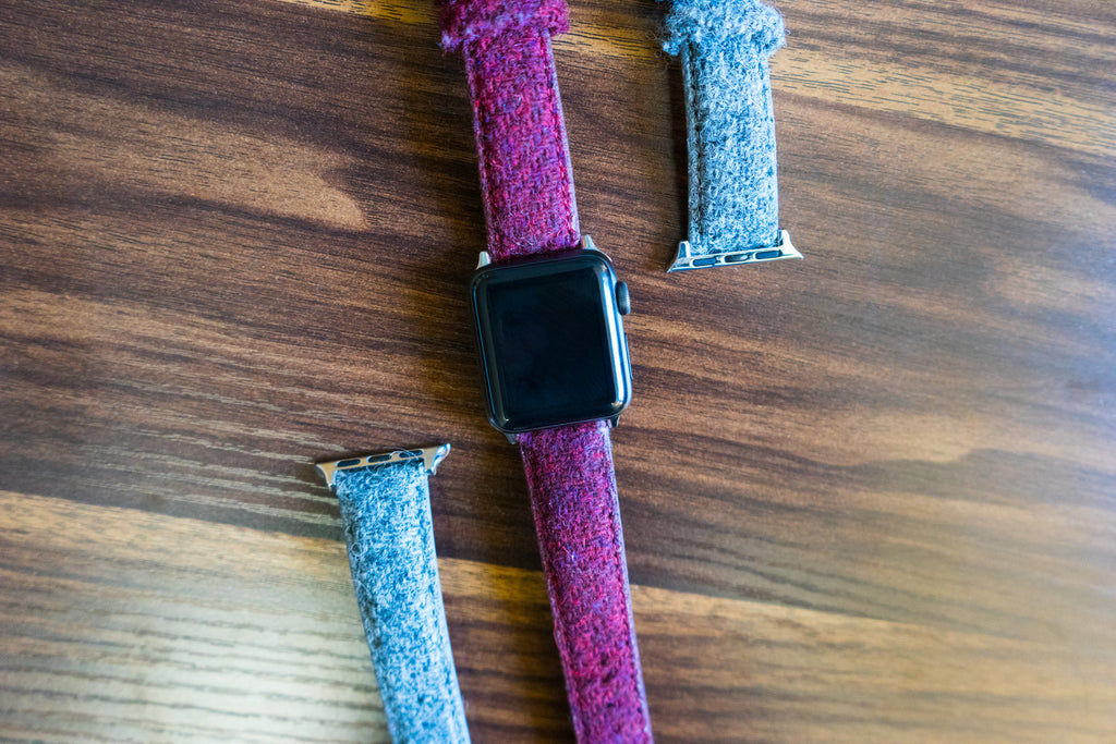 Vario Harris Tweed Apple Watch Strap