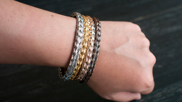 vario woven mesh bracelet