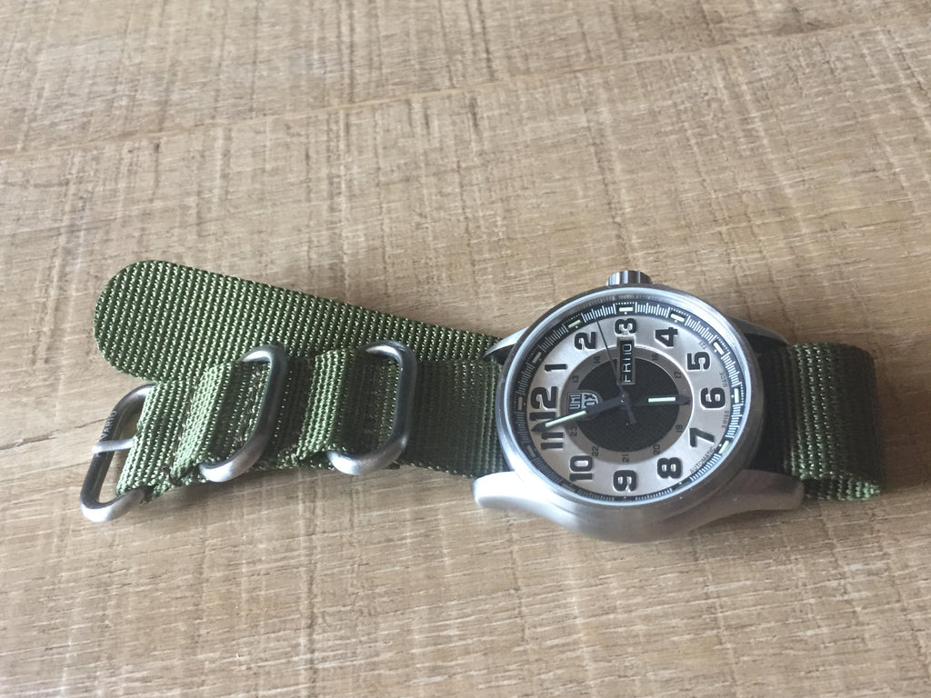 luminox watch with vario ballistic nylon strap