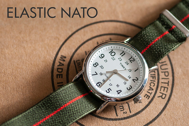 elastic nato watch straps