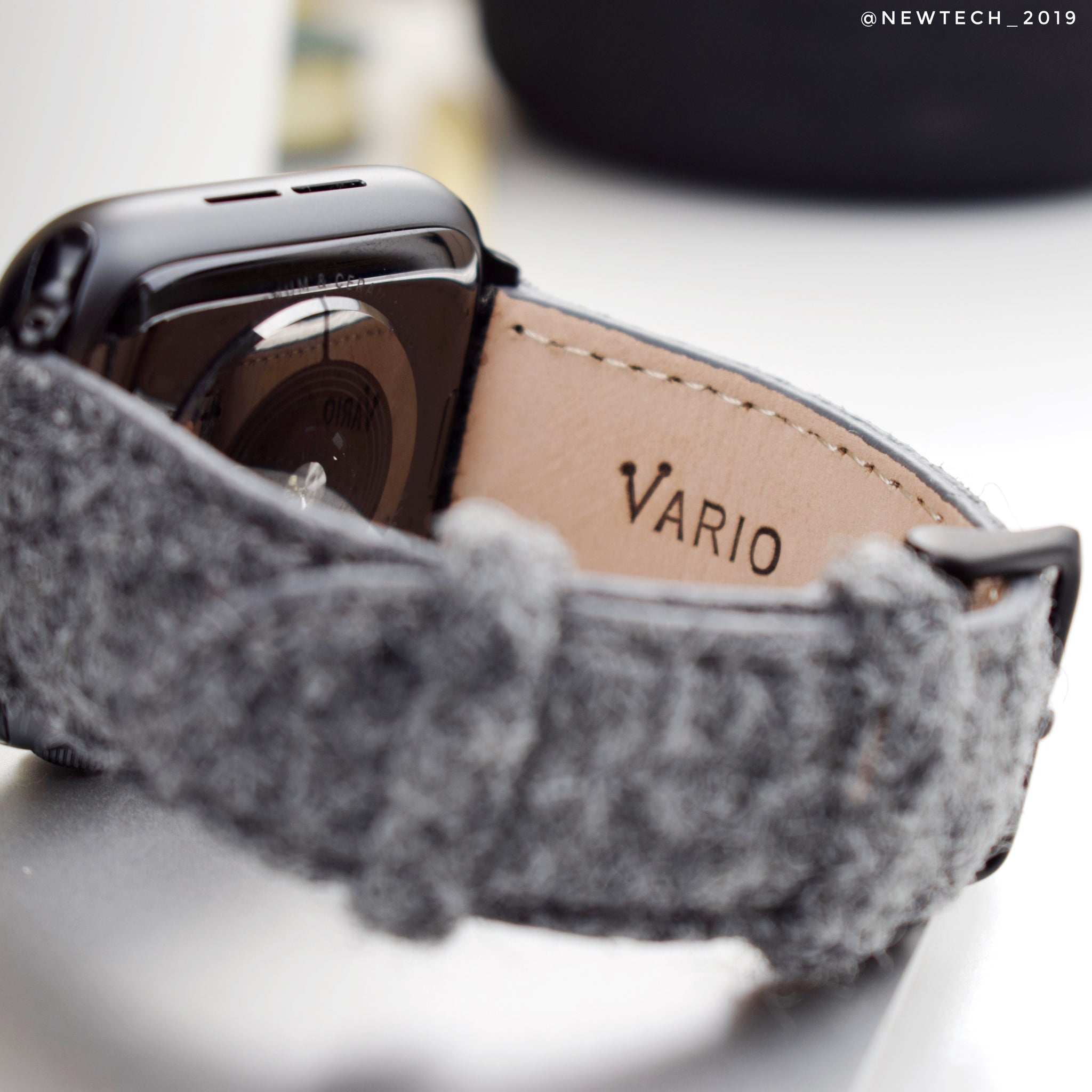 vario harris tweed watch strap on apple watch