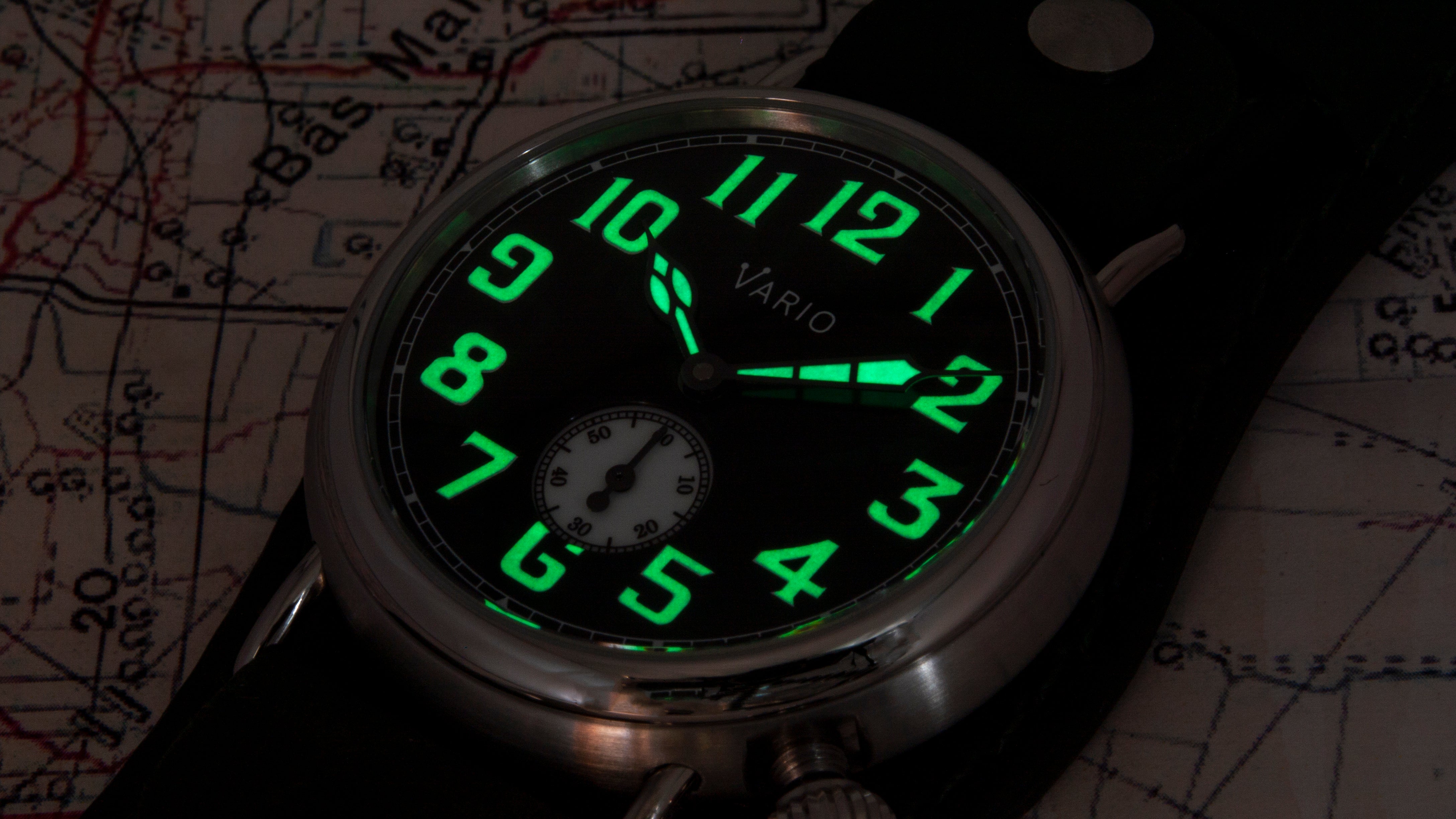 vario trench watch lume c3