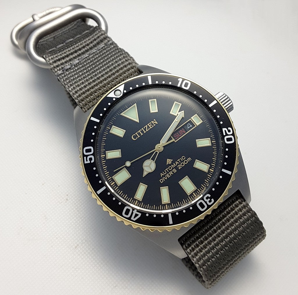 citizen promaster on vario ballistic nylon strap