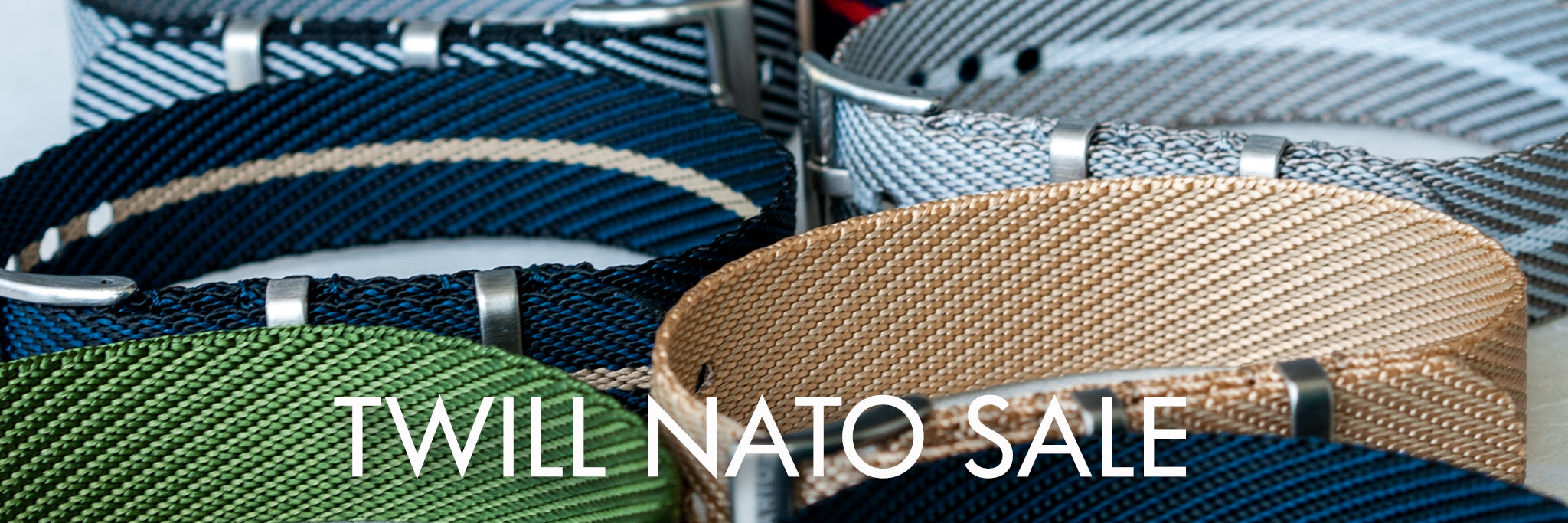 twill nato watch strap sale