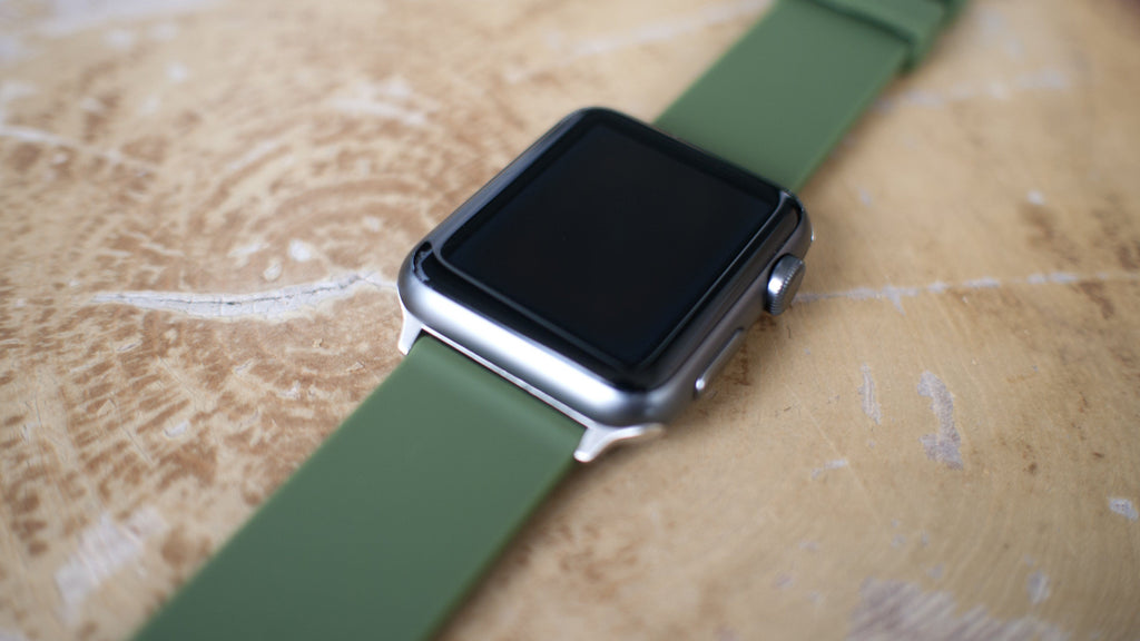 olive green apple watch band 44mm