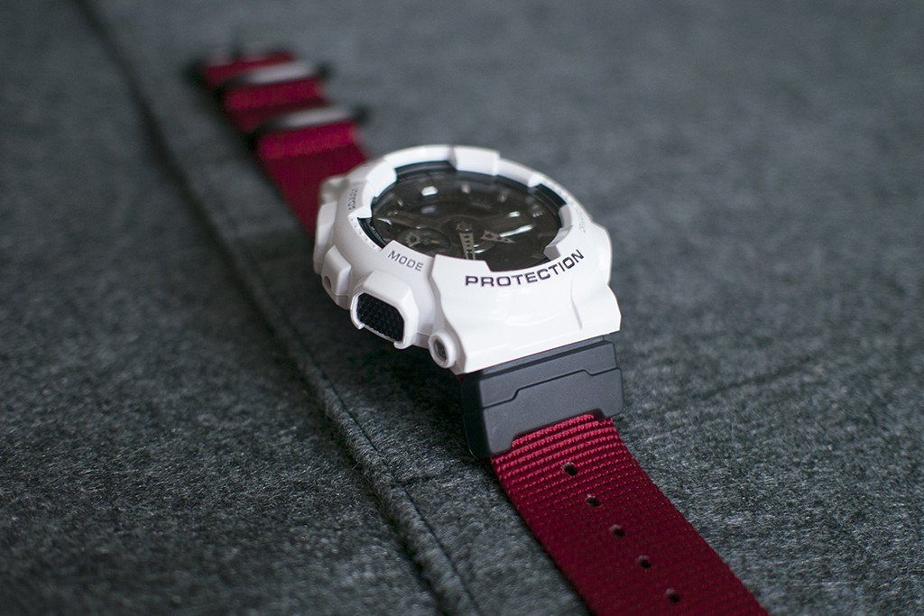 casio g shock nylon band