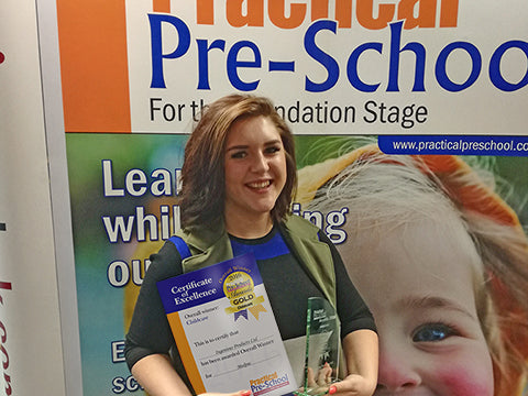 Proud winners of the Overall Winner at the Practical Pre-School Awards