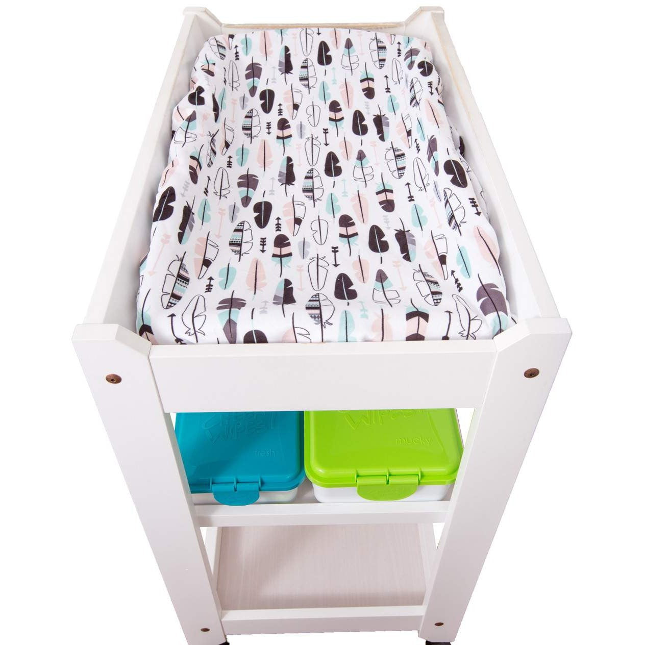 Designer Minky And Pul Baby Change Mat Covers Little Greenie