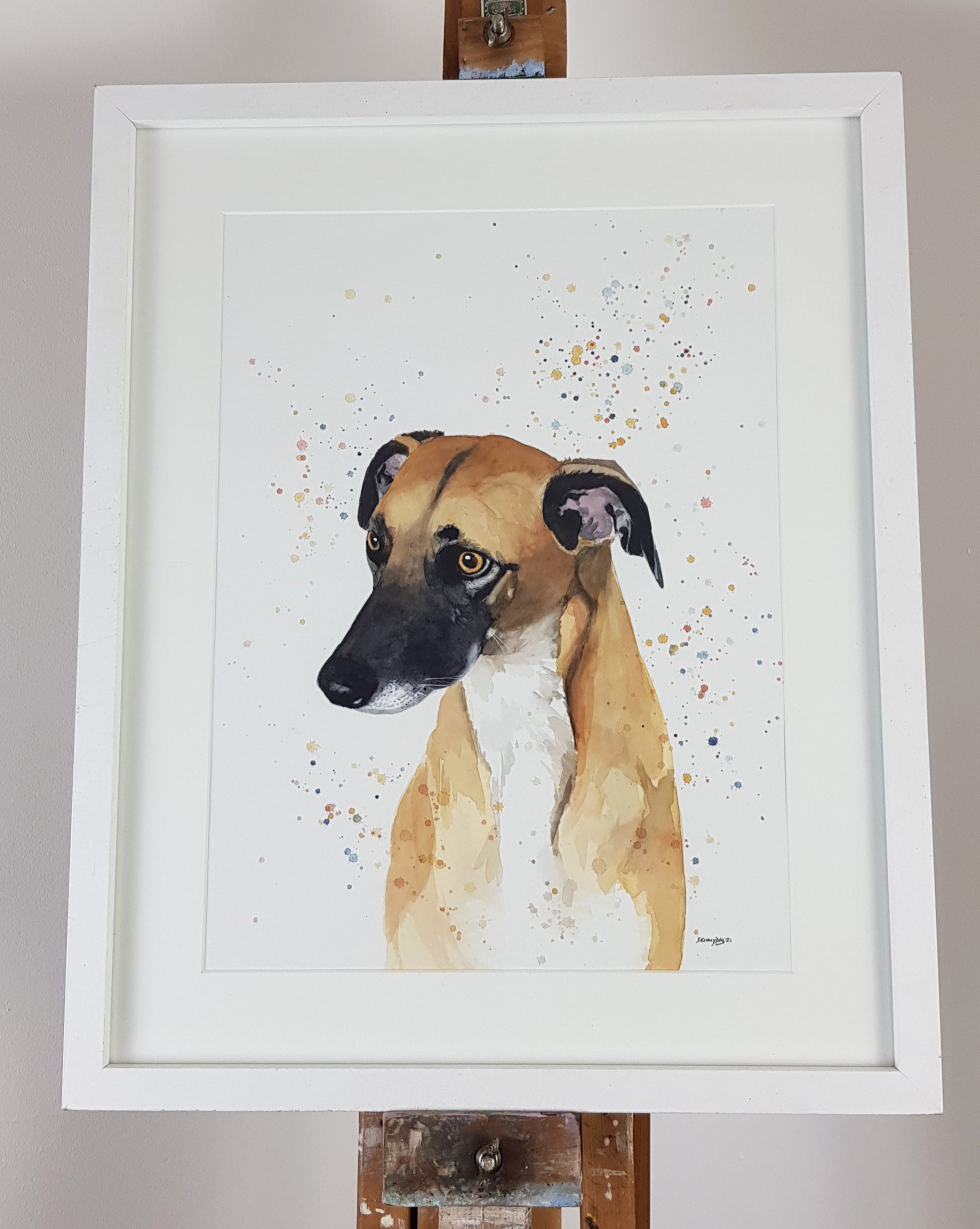 Commissioned Watercolour Pet Portraits – Skinnydaz Art, Design & Illustration