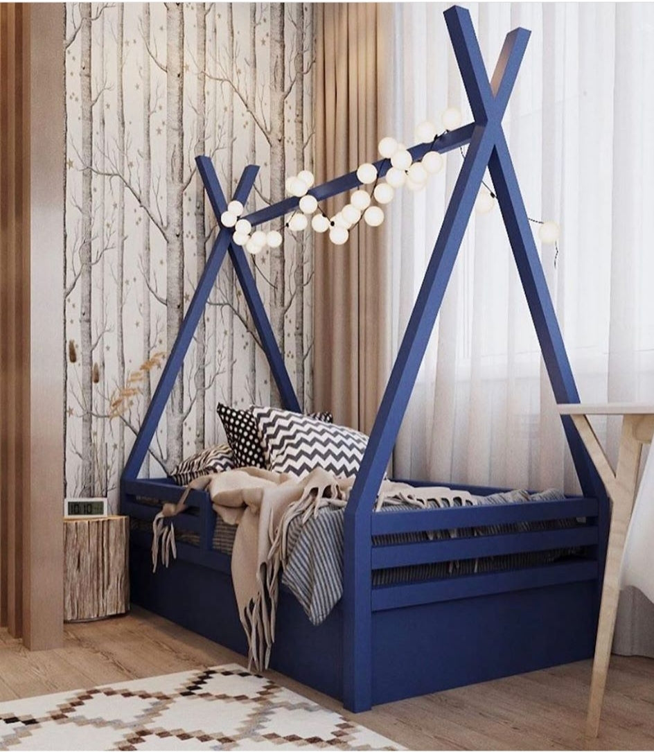 girls teepee bed