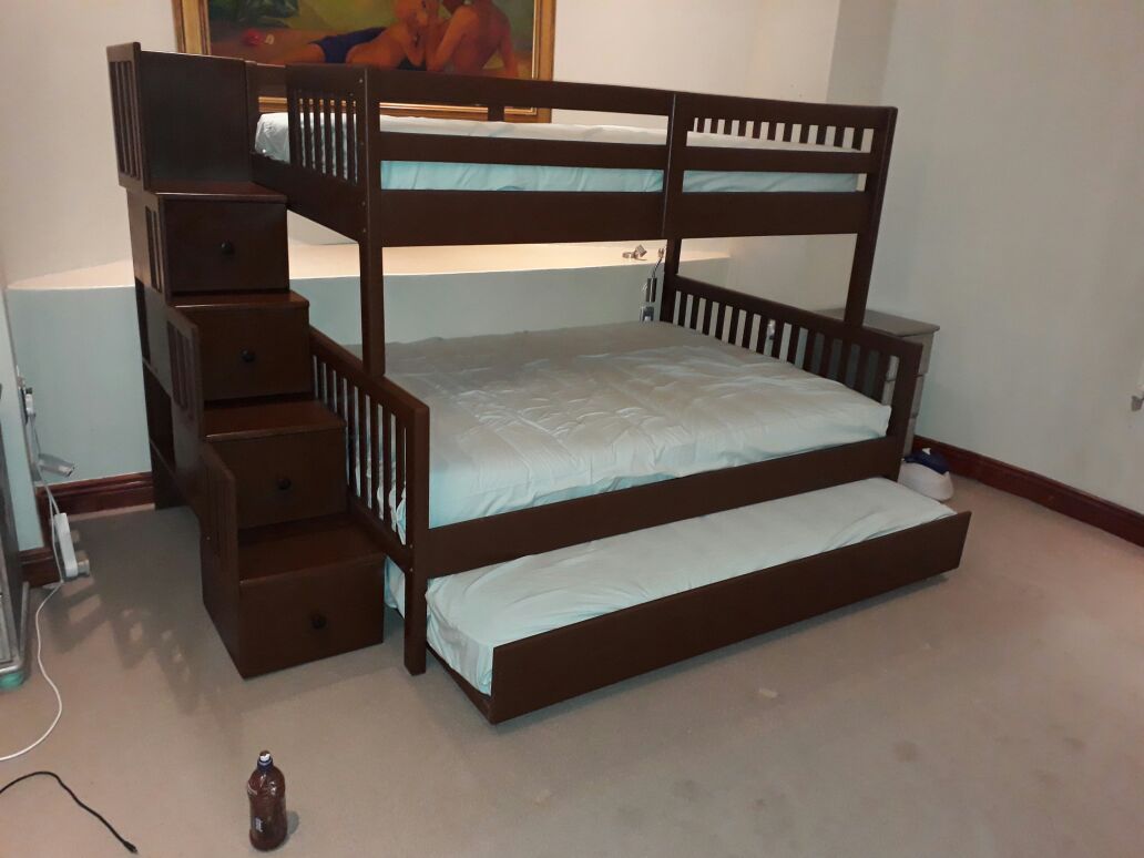 bunk beds with stairs for sale