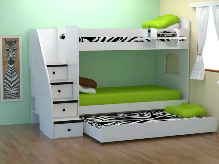 triple bed bunk