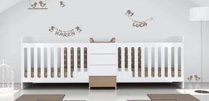 Convertible Twin Cot Classi Designs