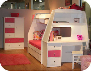 Bunk Bed With Study Classi Designs