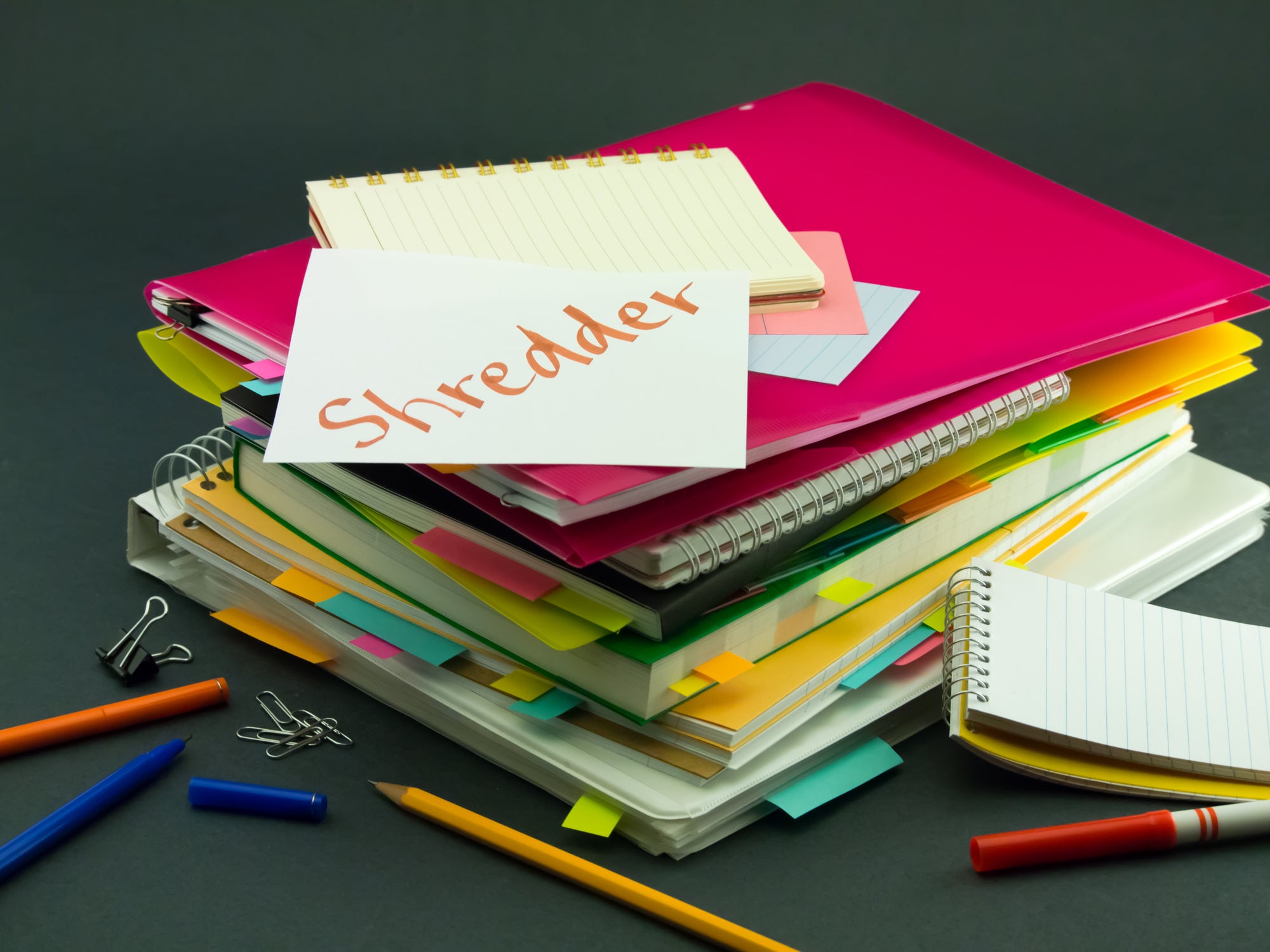 Tips to Stay Organized in Your Home Office - The Shred Truck