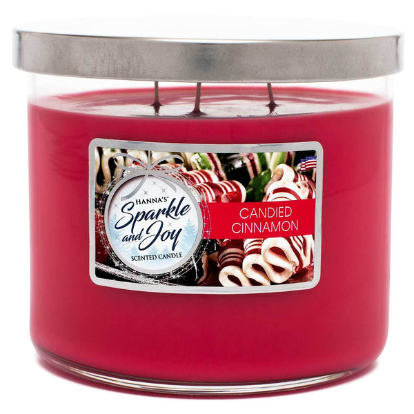 Buy Candied Cinnamon Scented Large 3 wick Candle at