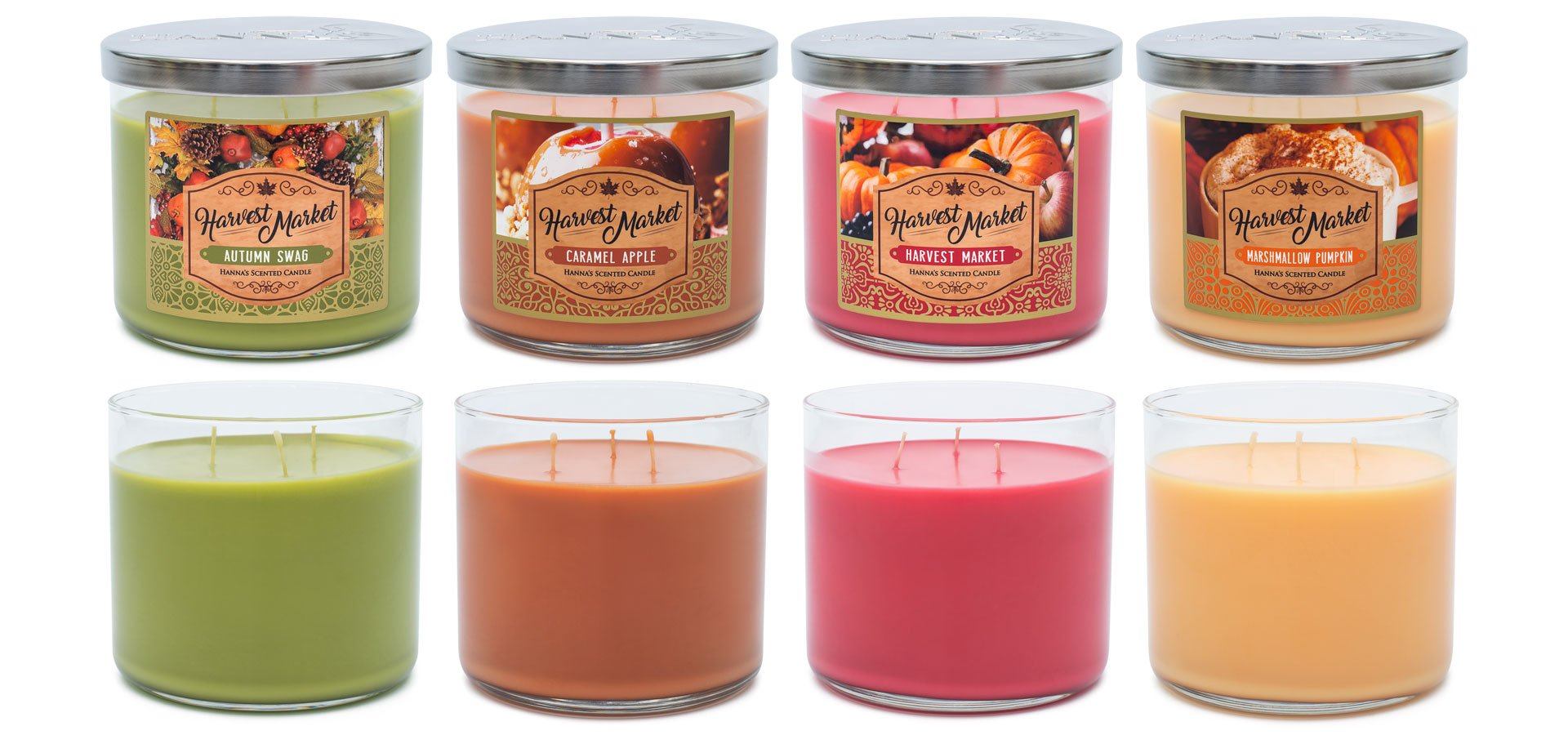 harvest glow candles