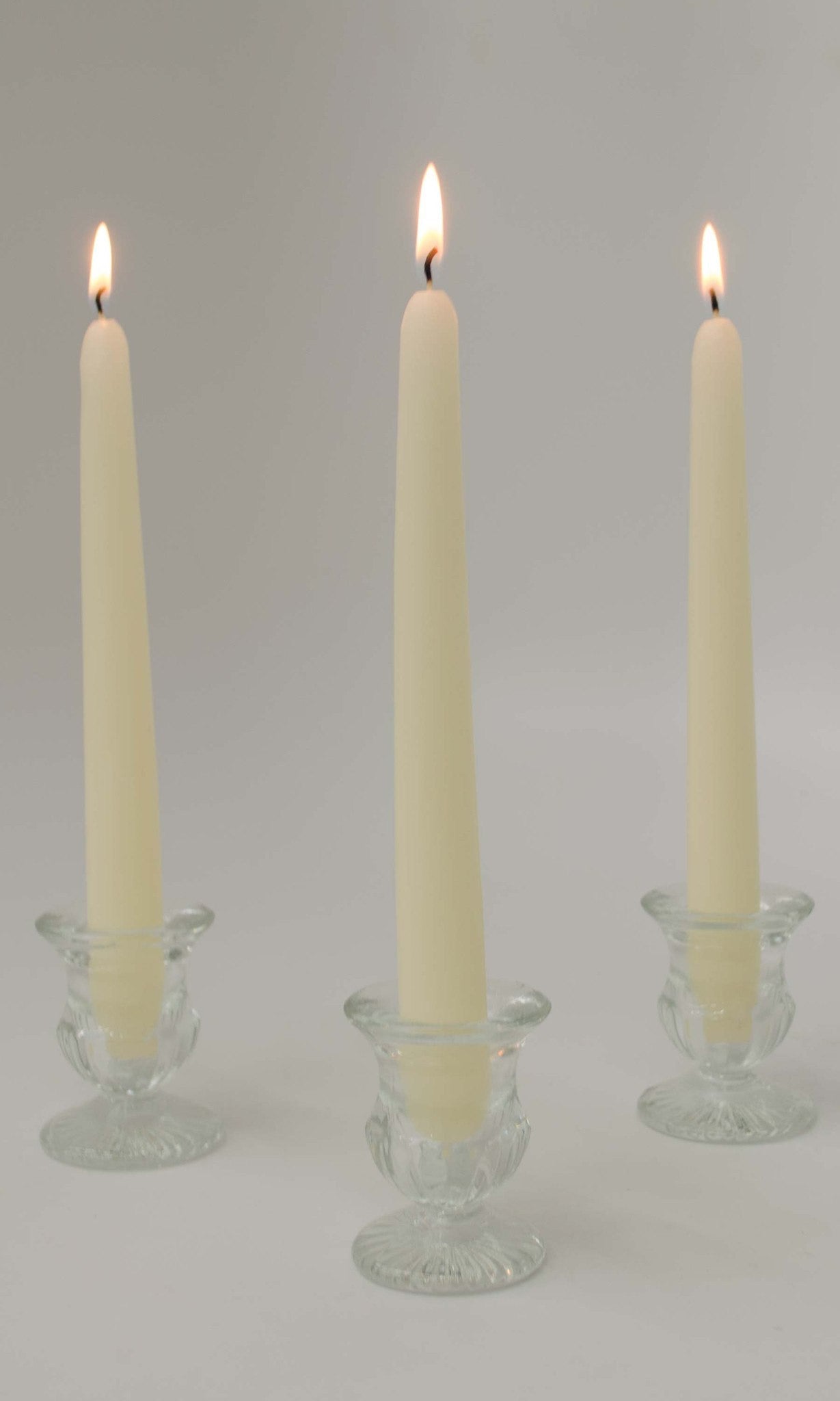 white glow stick candles