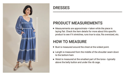 Size Guide Dresses