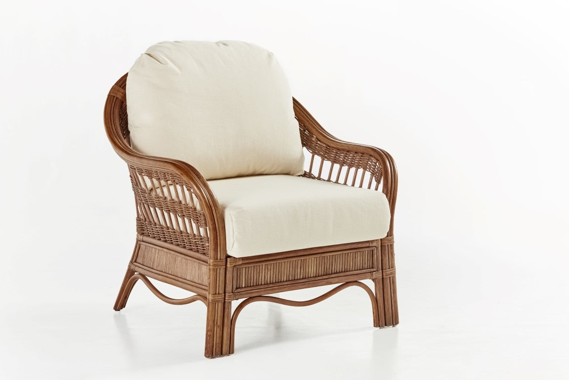 simple wicker chair