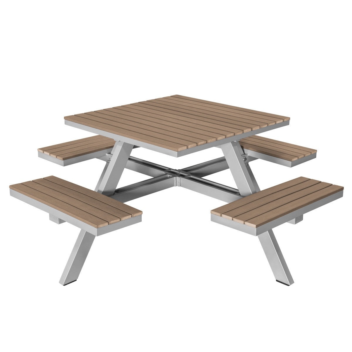 rattan picnic table