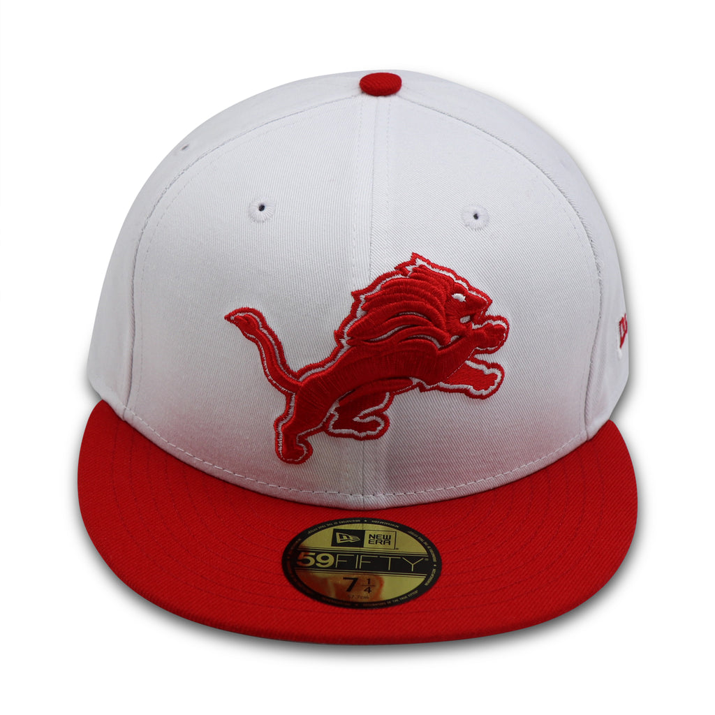 red detroit lions hat