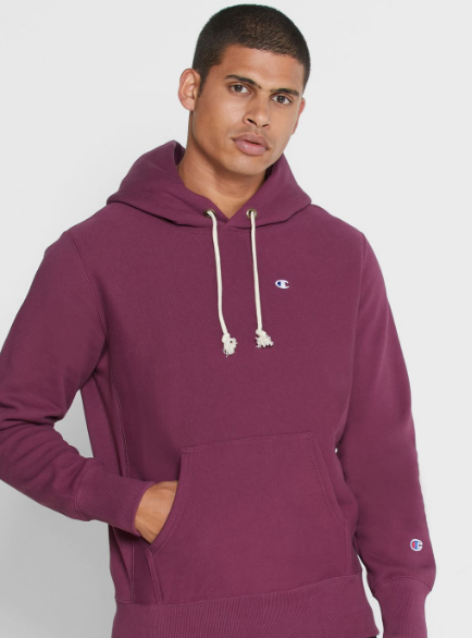 womens burgundy champion hoodie