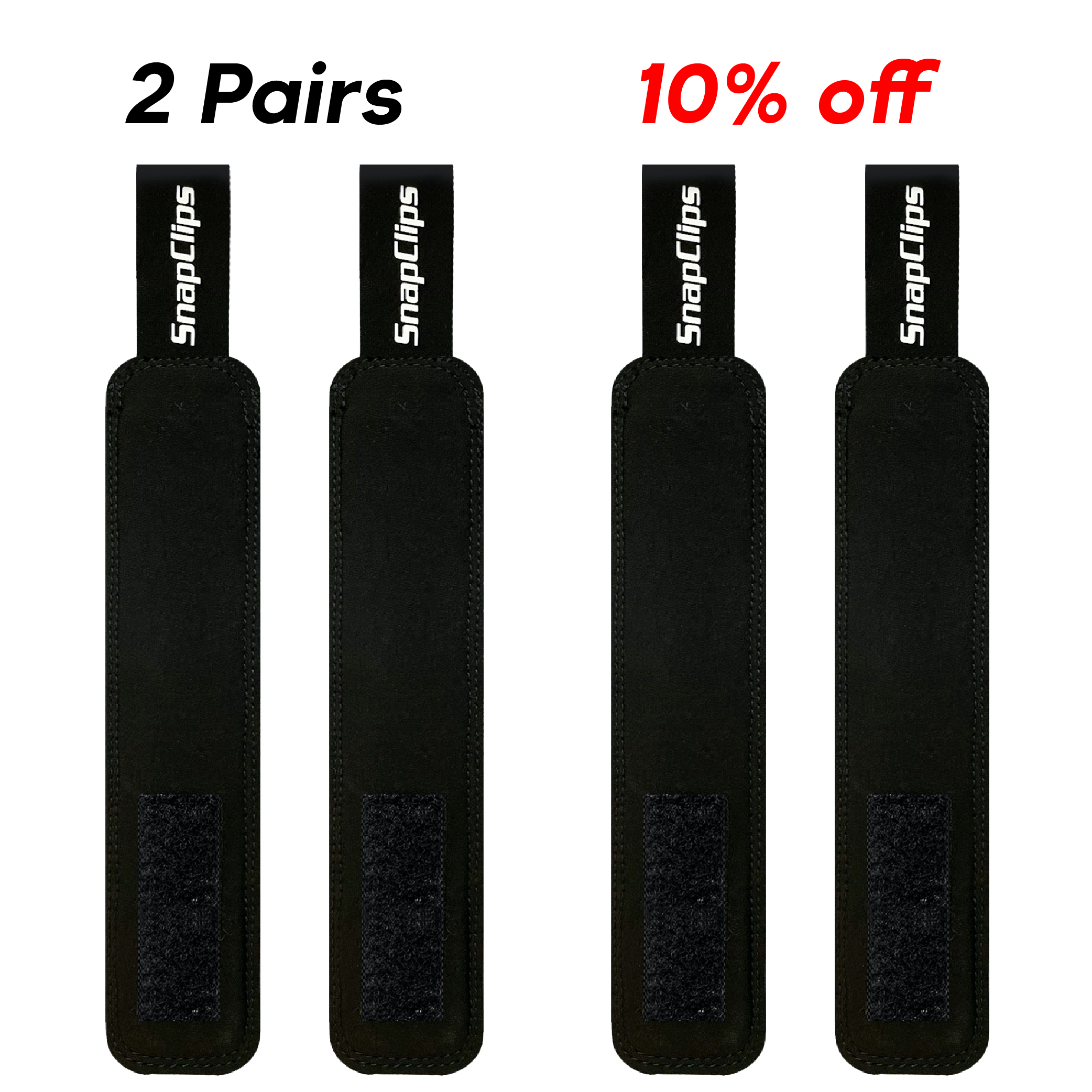 2 Pack (2 pairs) - 10% OFF (save $6)