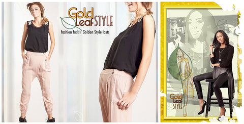 1st fashion brand by Beata: Gold Leaf Style