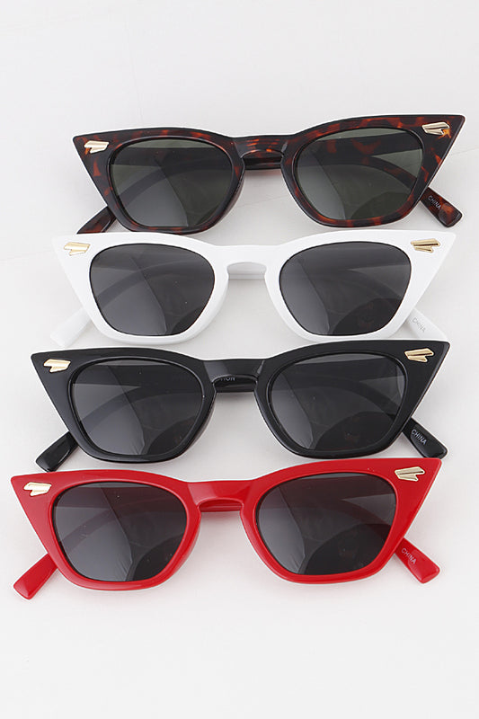 Everyday Cat Eye Sunglasses | Pinup & Retro Accessories Black