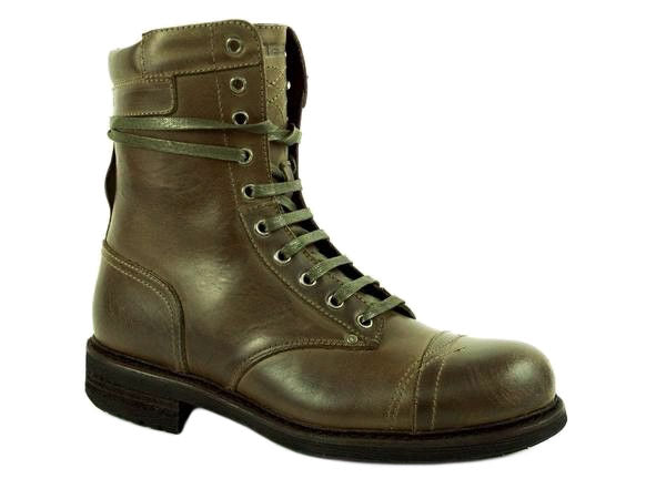 diesel leather boots