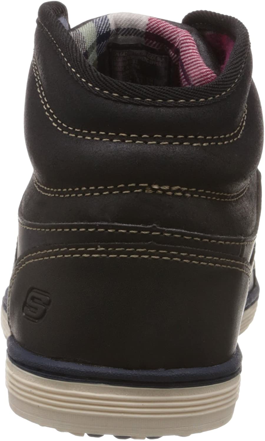 Men's LOZANO Memory Foam Black Leather Sneakers – ShoeVariety.com