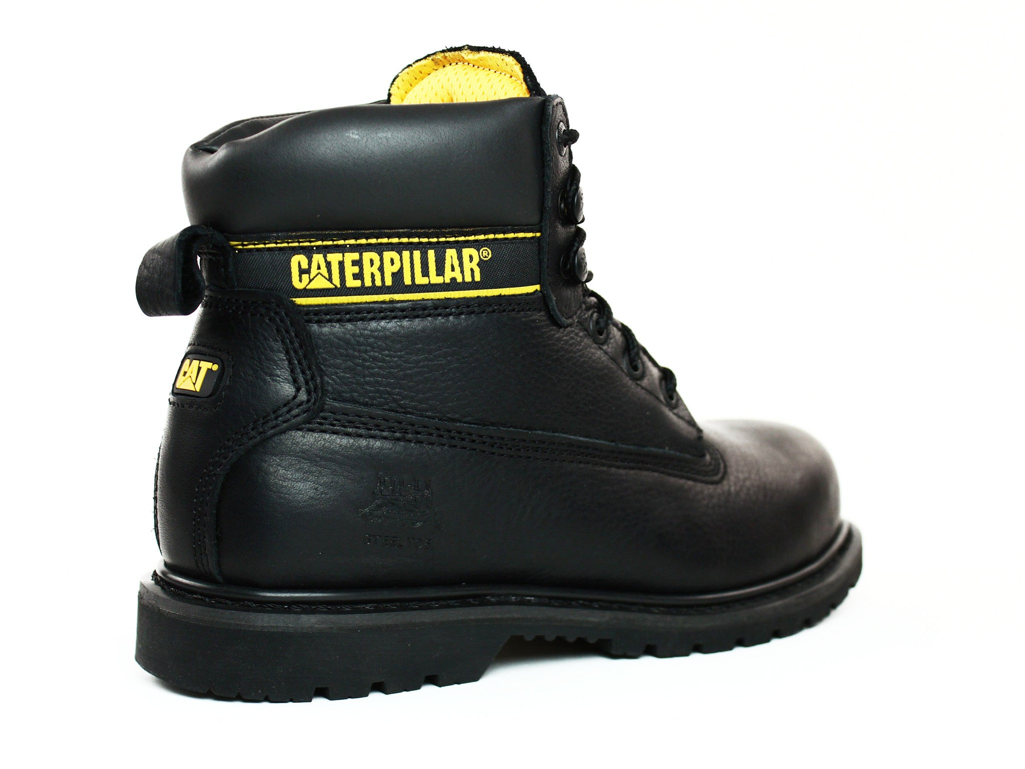 caterpillar holton boots black