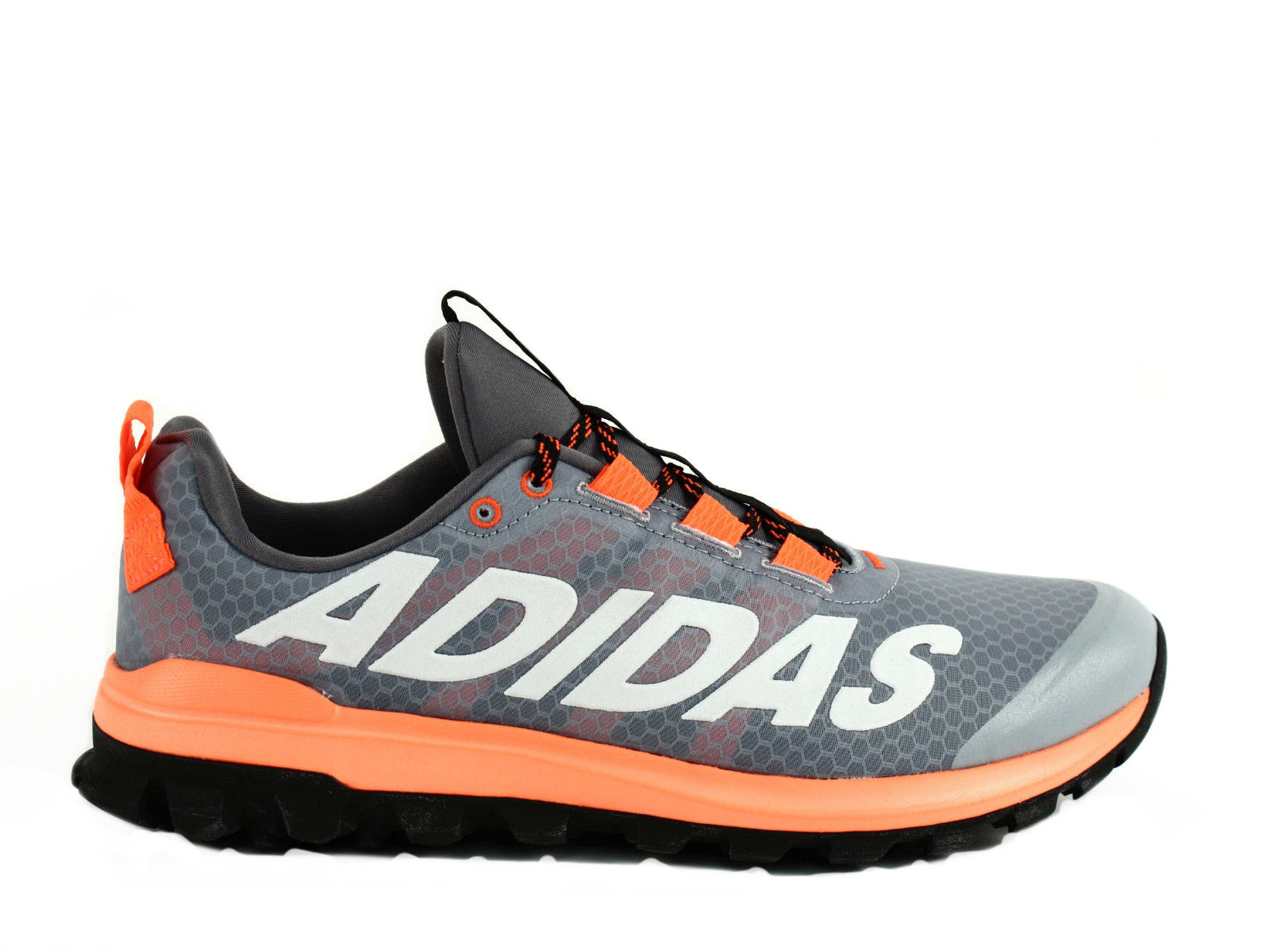 grey and orange adidas