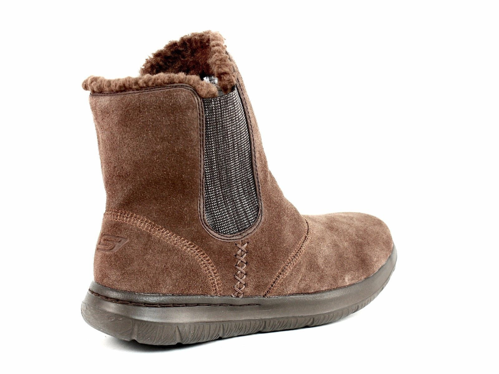 Women's WALK CITY Casual Ankle Winter Warm Brown Boo – ShoeVariety.com