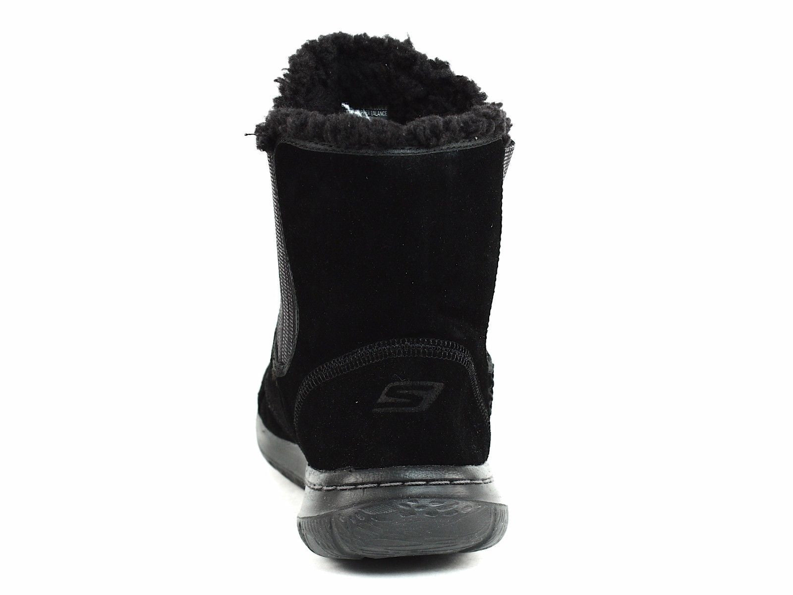 Casual Ankle Winter Warm Black Suede 