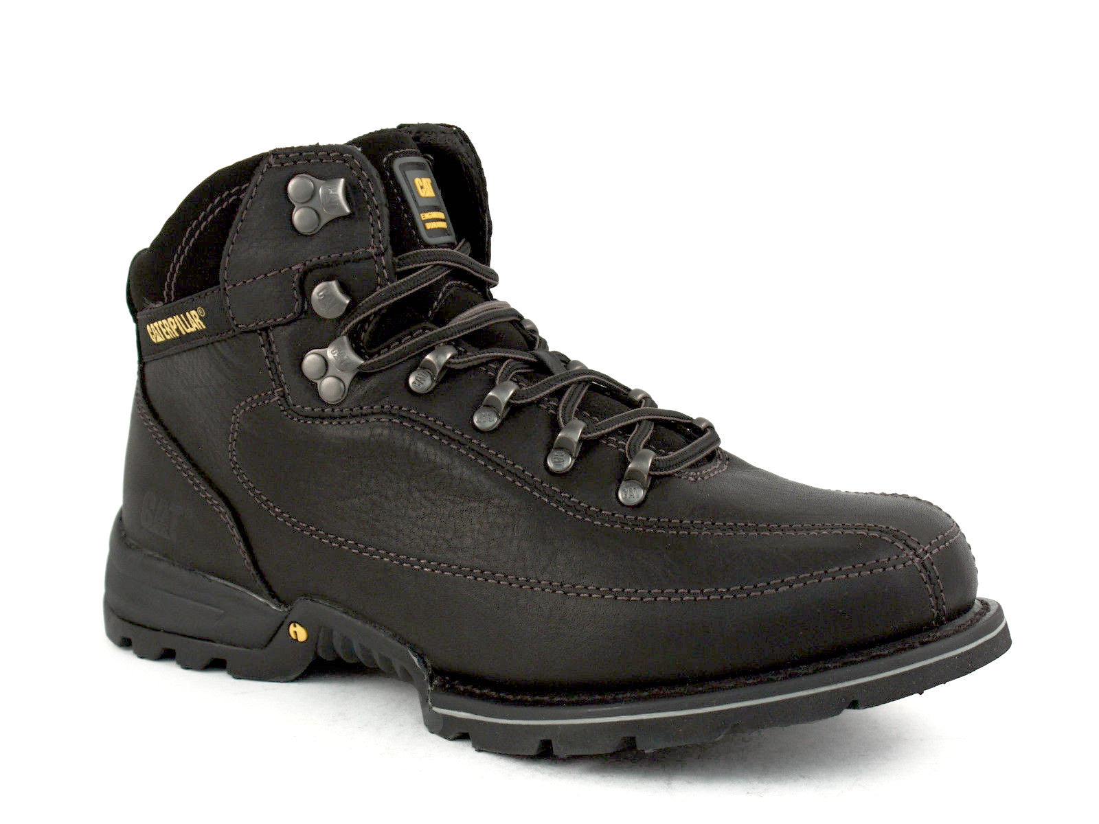 black casual work boots