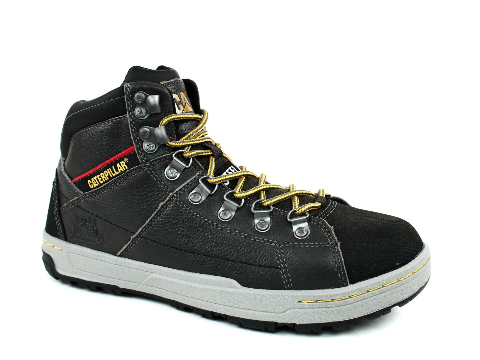 caterpillar brode hi steel toe