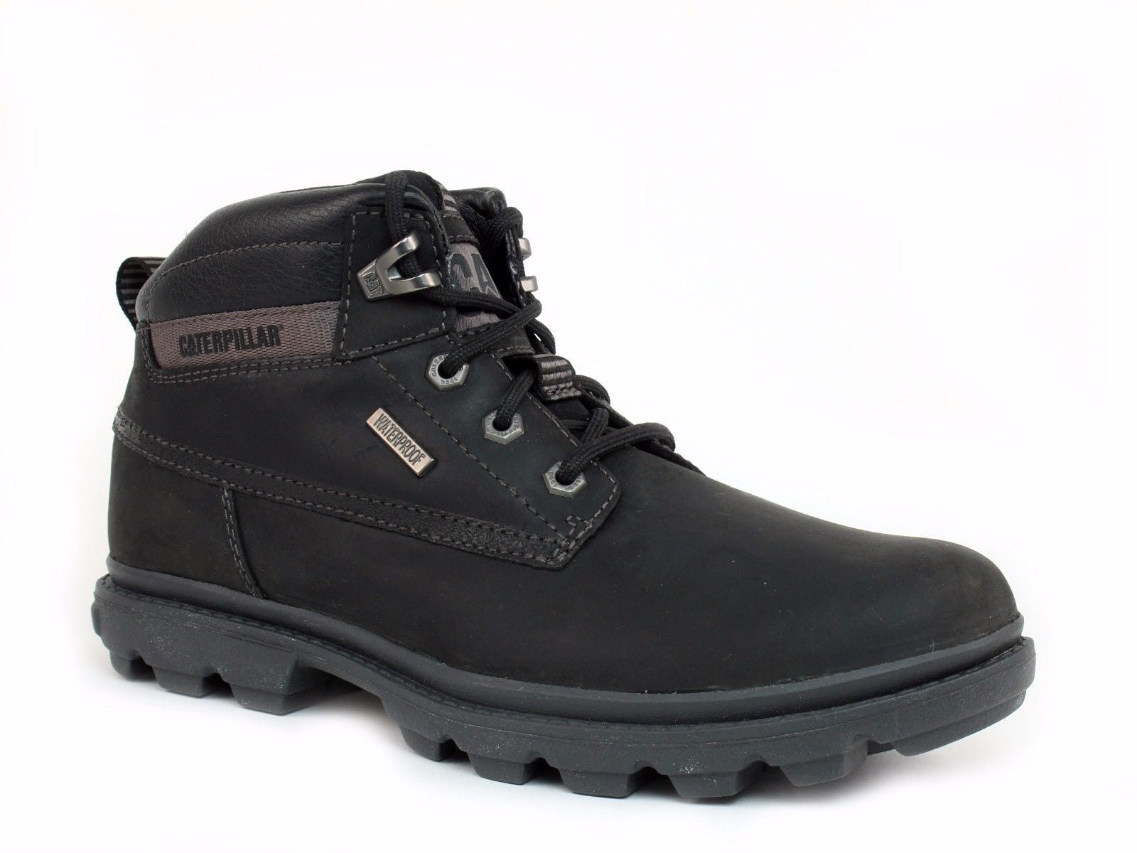 black casual work boots