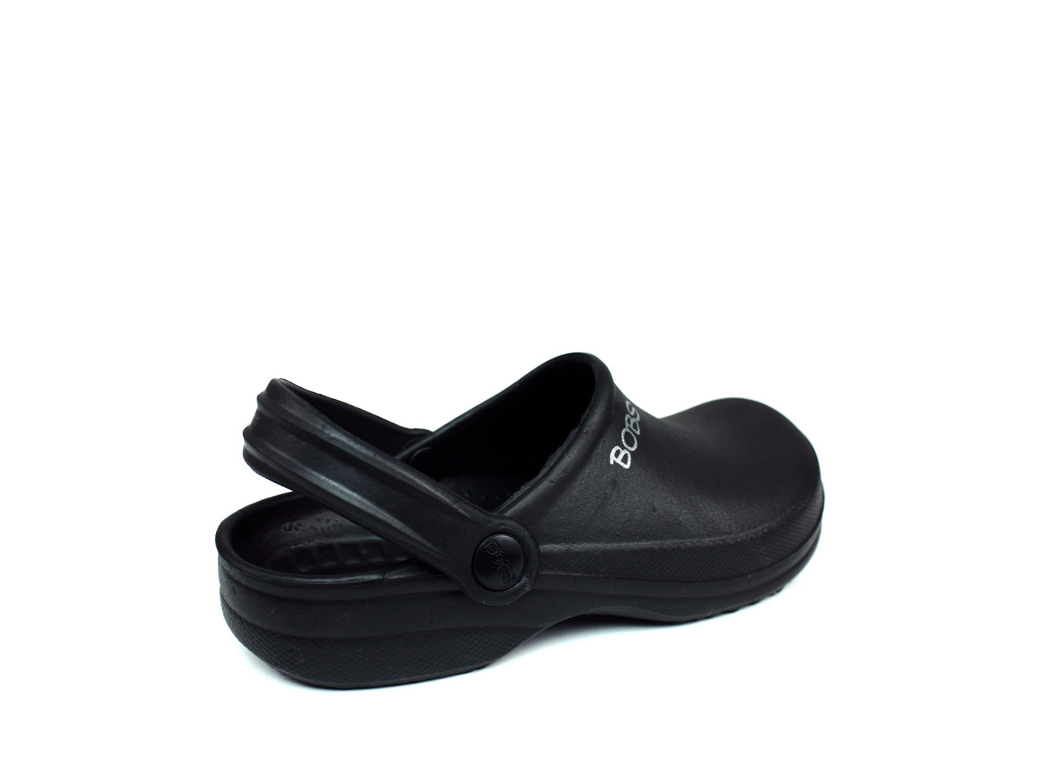 black slip on clogs