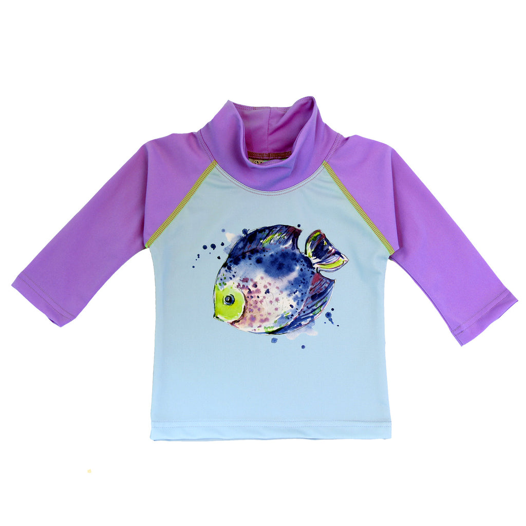 baby girl swim shirt