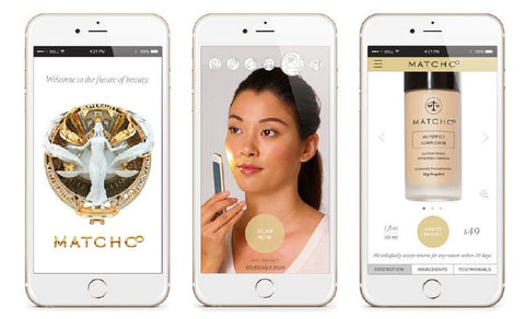 MatchCo’s app blends a custom foundation color via a few simple iPhone scans.