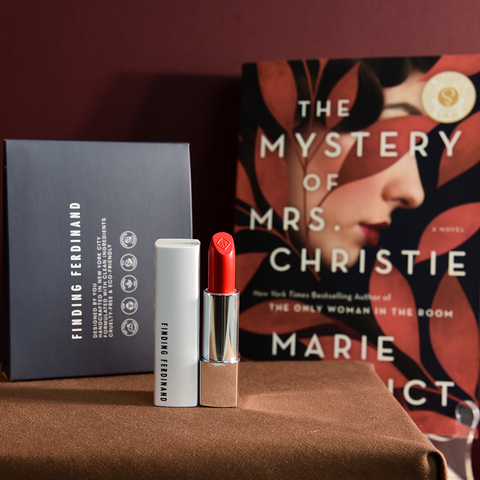 the mystery of Agatha Christie Red Herring Lipstick