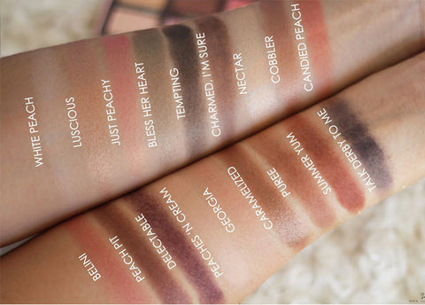 Sweet Peach Collection Swatches