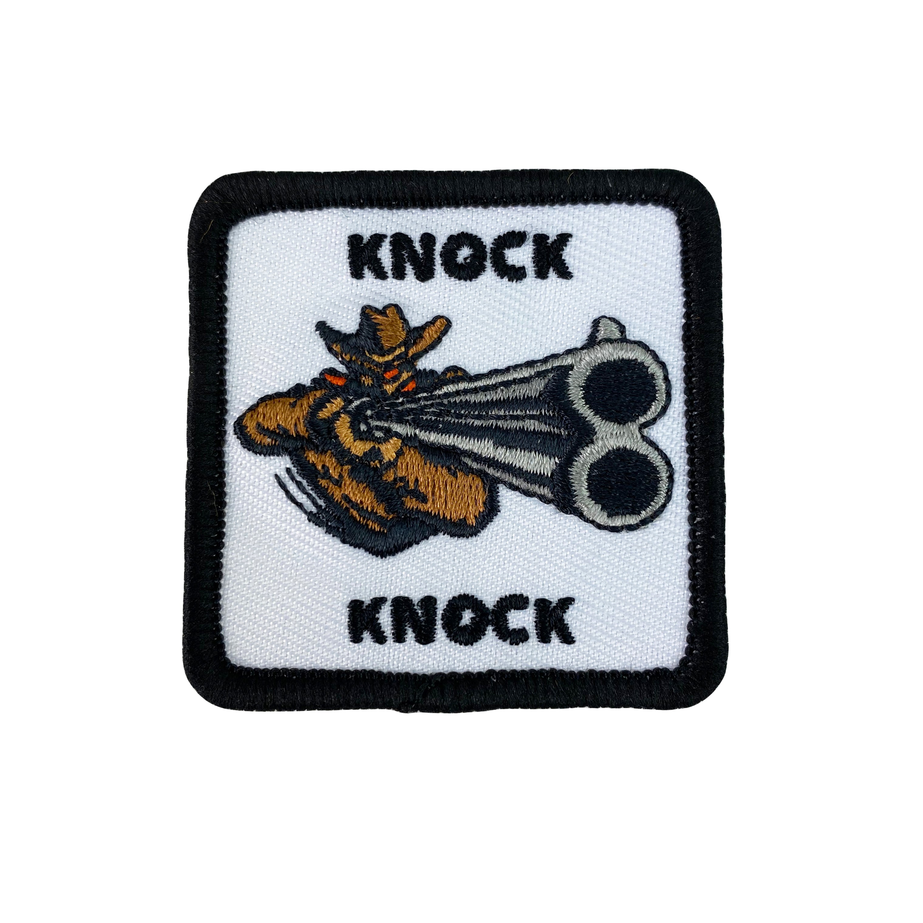 KNOCK KNOCK ~ 2" X 2"